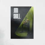 DORTI poster with 'Jimi Shull' text and a person playing guitar on a white background