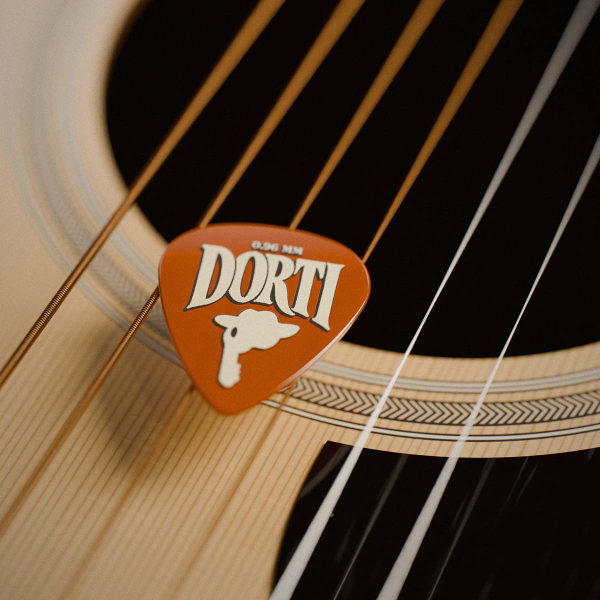 DORTI Standards Nylon Guitar Pick