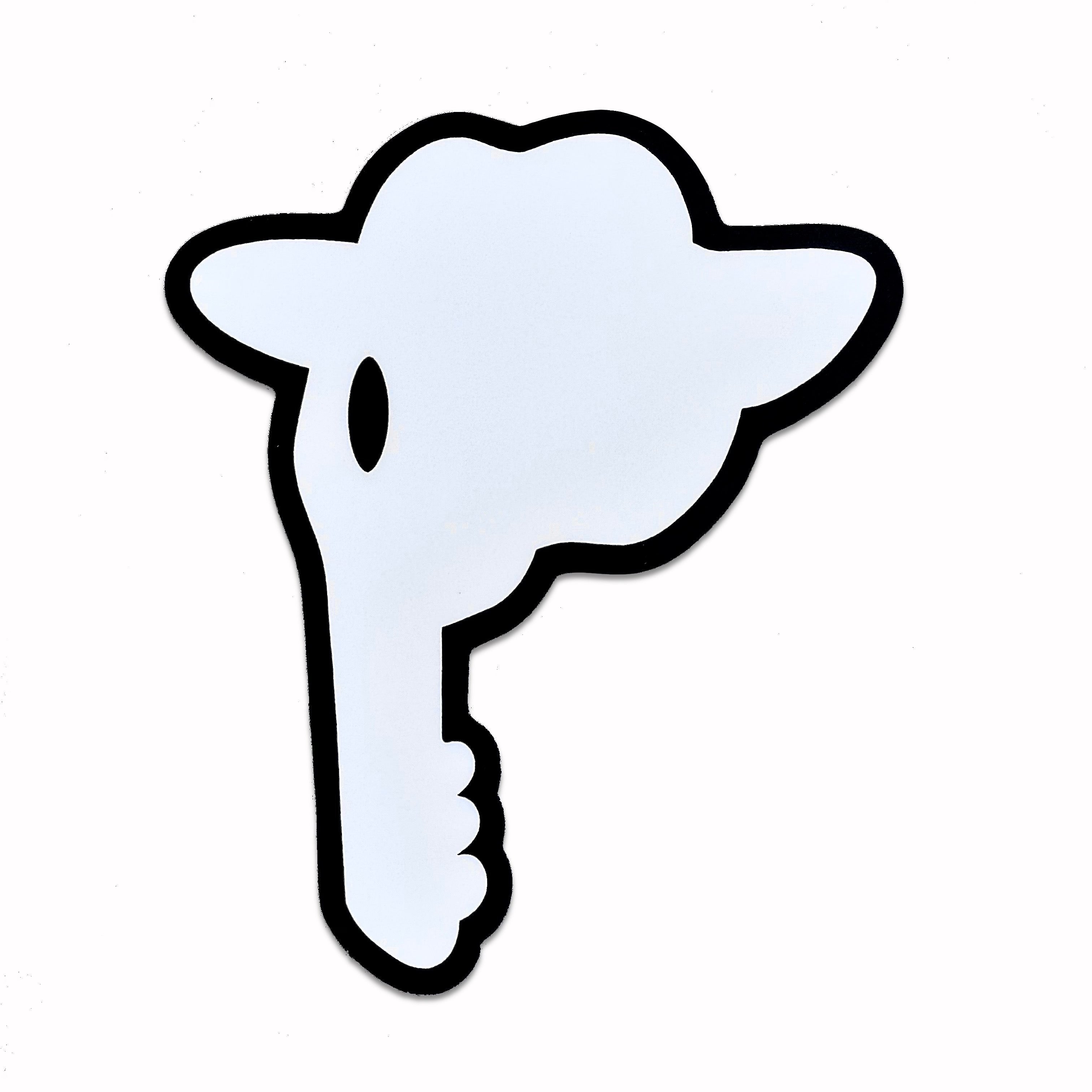 Dorti Jimi Skull Sticker