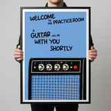 Practice Room Framed Poster