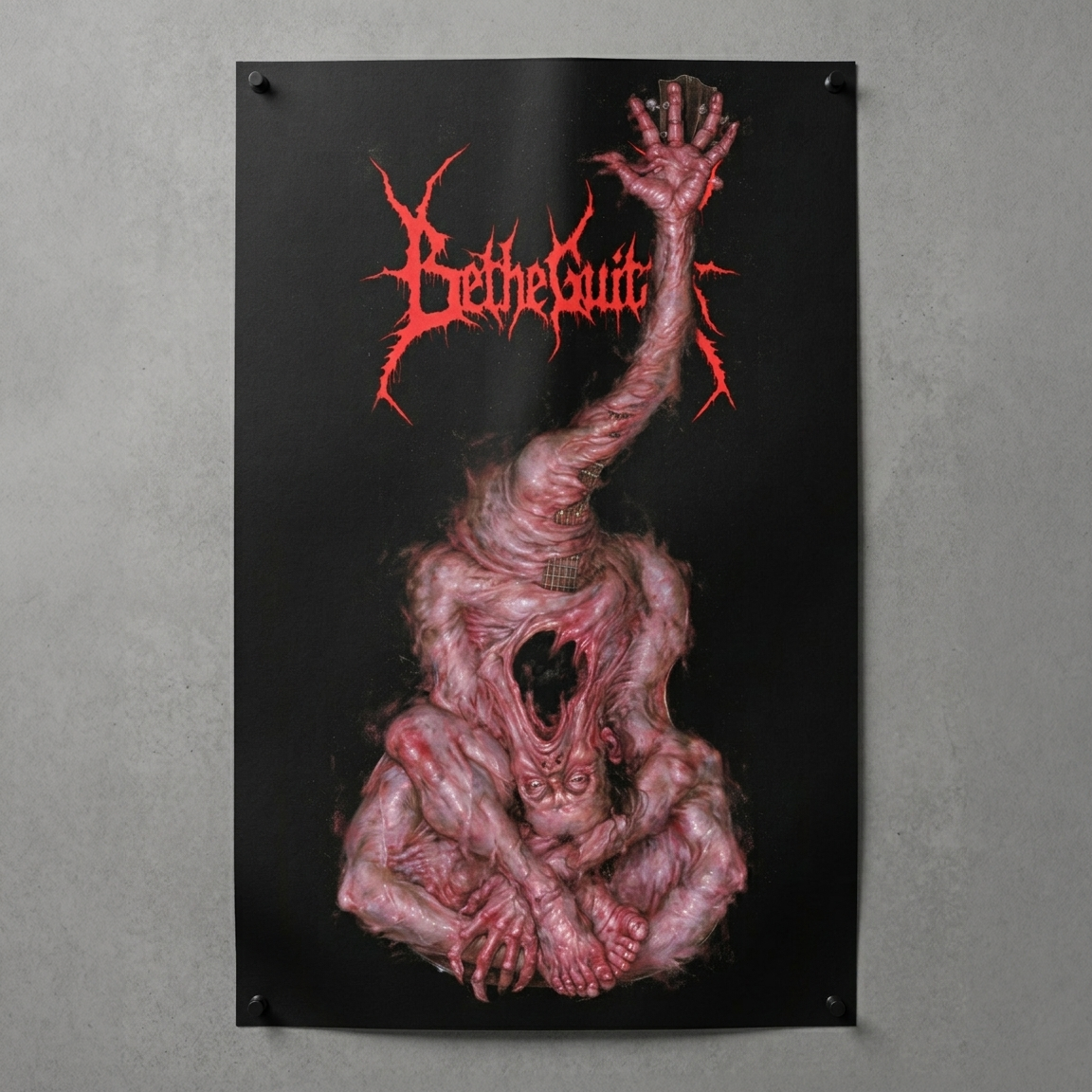 Be the Guitar Poster