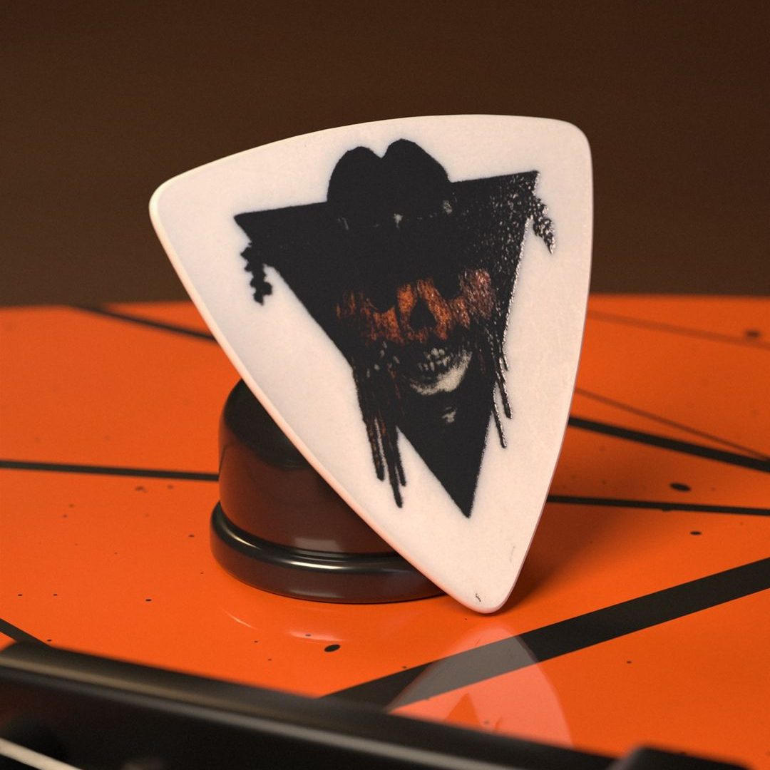 DORTI Pro Series Pumpkin Shredder Guitar Pick