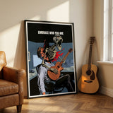 Embrace Who You Are Fine Art Framed Poster
