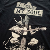 I Sold My Soul to Play Guitar Black Graphic Tee